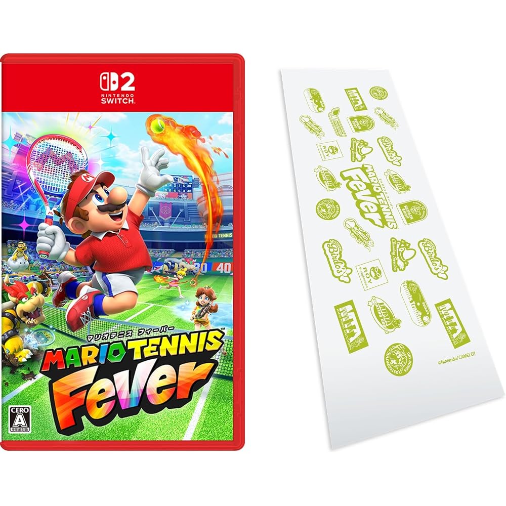 Mario Tennis Fever - Switch 2 [Amazon.co.jp Exclusive] Bonus Original Hand Towel Included