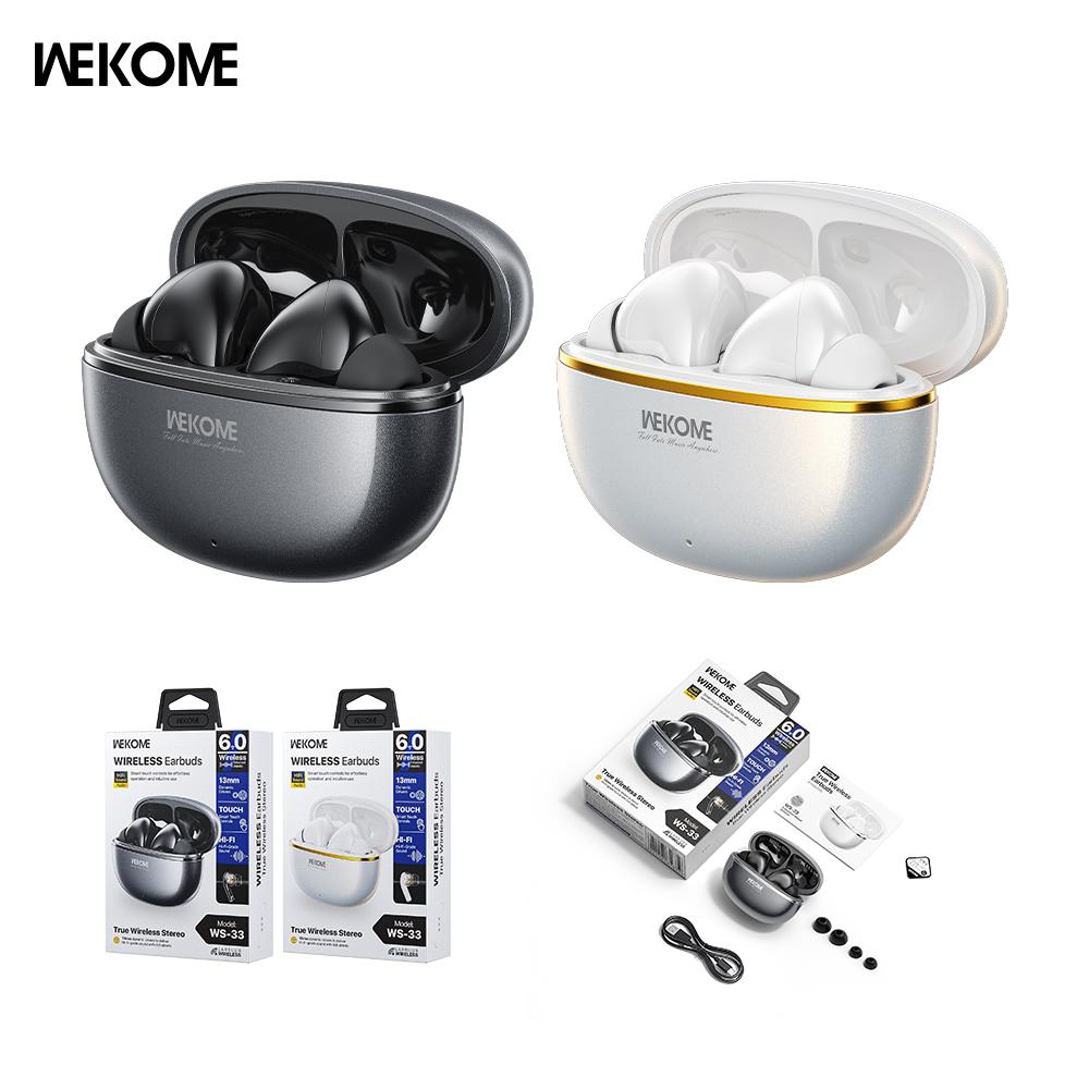 WEKOME Wireless Bluetooth Earphones — WS-33 (Hi-Fi Grade Sound Quality)