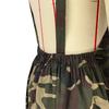 Women's Casual Loose Camouflage Workwear Jumpsuit Overalls