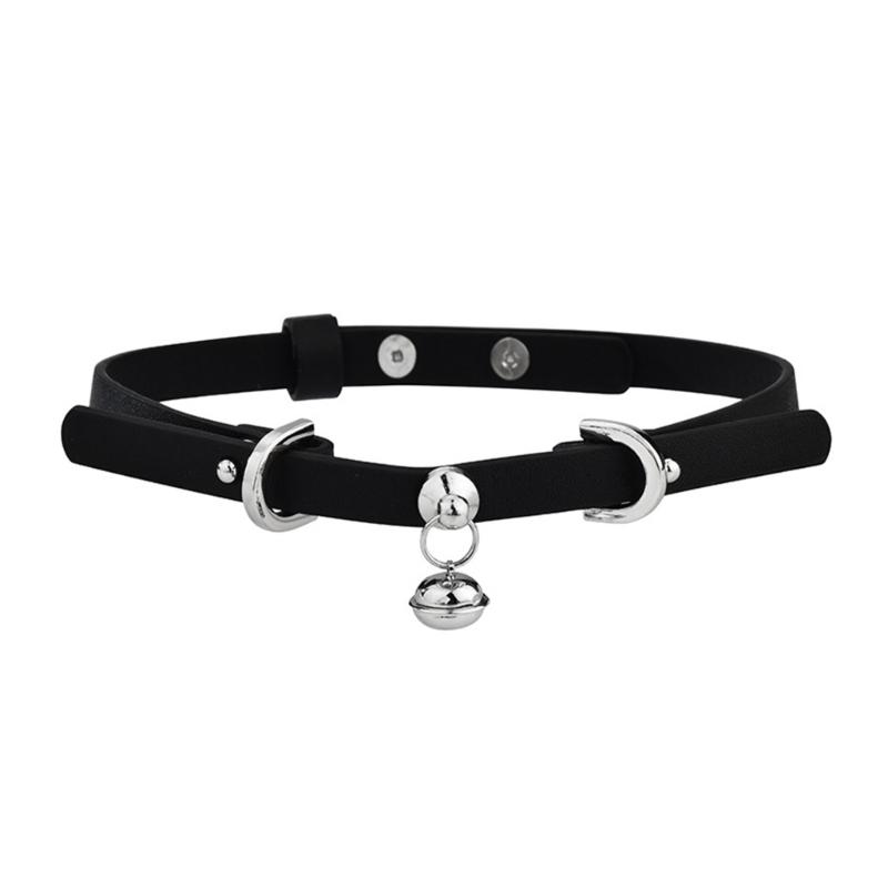 Элегантное колье-чокер с двойными колокольчиками для игривого стиля и цепочкой регулируемой длины для универсального ношения