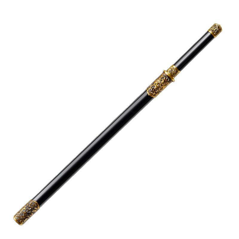 Manganese Steel Tang Heng Dao Long Sword Straight Sword Martial Arts Fitness Cold Weapon Home Decoration Ancient Style Prop Sword Unsharpened
