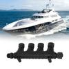4-Port Verbinder mit IP67 Wasserdichtigkeit Map Systemstecker Marinezubehör Geeignet für Matsutec NMEA200