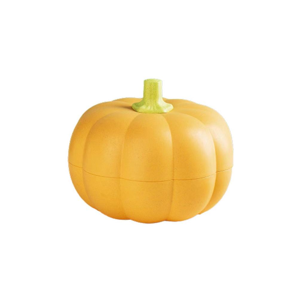 Halloween Divided Pumpkin Snack Holder with Toothpick Storage Serving Tray Pumpkin Snack Bowl for Candy Fruits Nuts Snacks Case