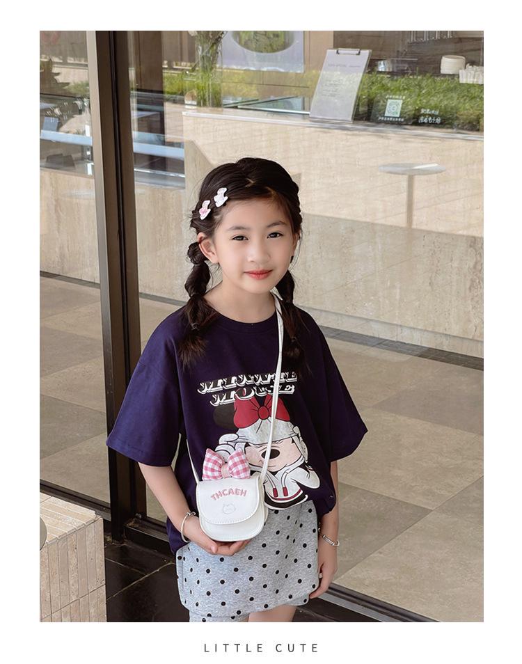 2025 Fashion Girl's Princess Coin & Kitten Shoulder Bag - Cute Small Crossbody for Kids