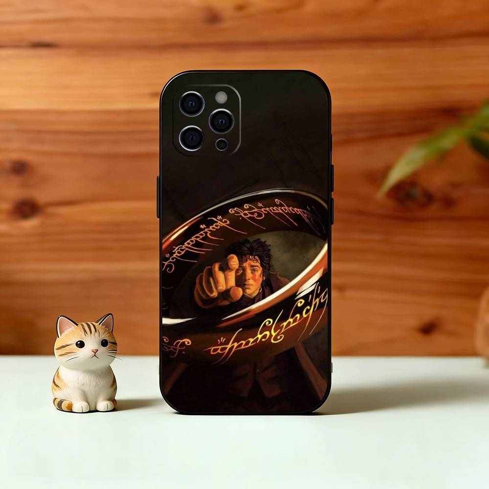 Lrd TV of Rngs Phone Case For iPhone 17, 16,15,14,13,12,11 Plus,Pro Max, Others Soft Black Cover