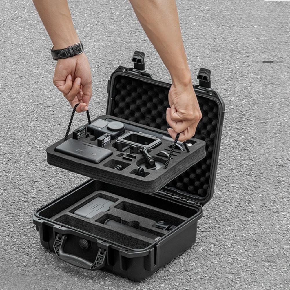 For DJI Action 6 Camera Moisture-proof Storage Box Pressure Resistant Anti Drop Explosion-proof Portable Accessories