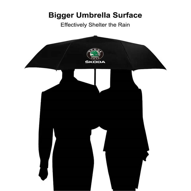 Samochodowy W pełni Automatyczny Parasol Gruby Odporny na UV Parasol Dla Skoda octavia 3 2 superb 3 kodiaq Fabia Kamiq Karoq Akcesoria Samochodowe