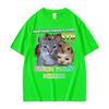 Doctor Said Icot Std Skibidi Toilet Disease Funny Cat Meme Tee Shirt Unisex Women Clothing Kawaii Cute High Quality Cotton Tshirts