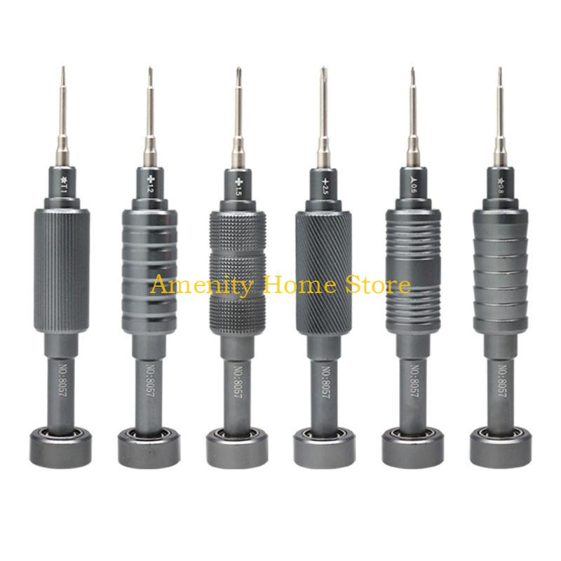 F26C 6Pcs Mini Precisions Screwdriver Set, Small Screwdriver Set for Electronics, Toy, Computer, Watch Repair
