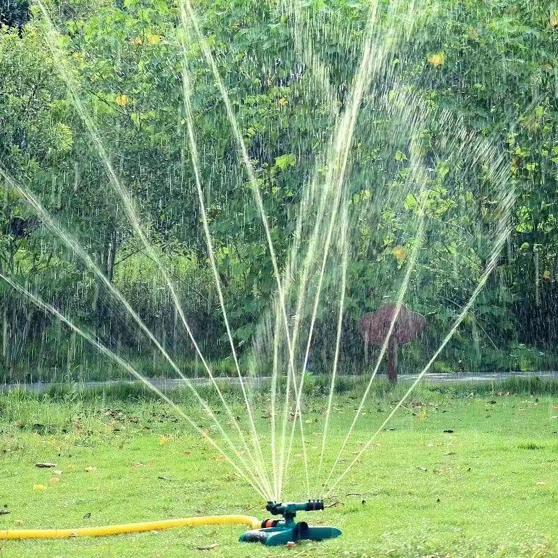 360° Rotating Three-Arm Lawn & Garden Sprinkler for Irrigation