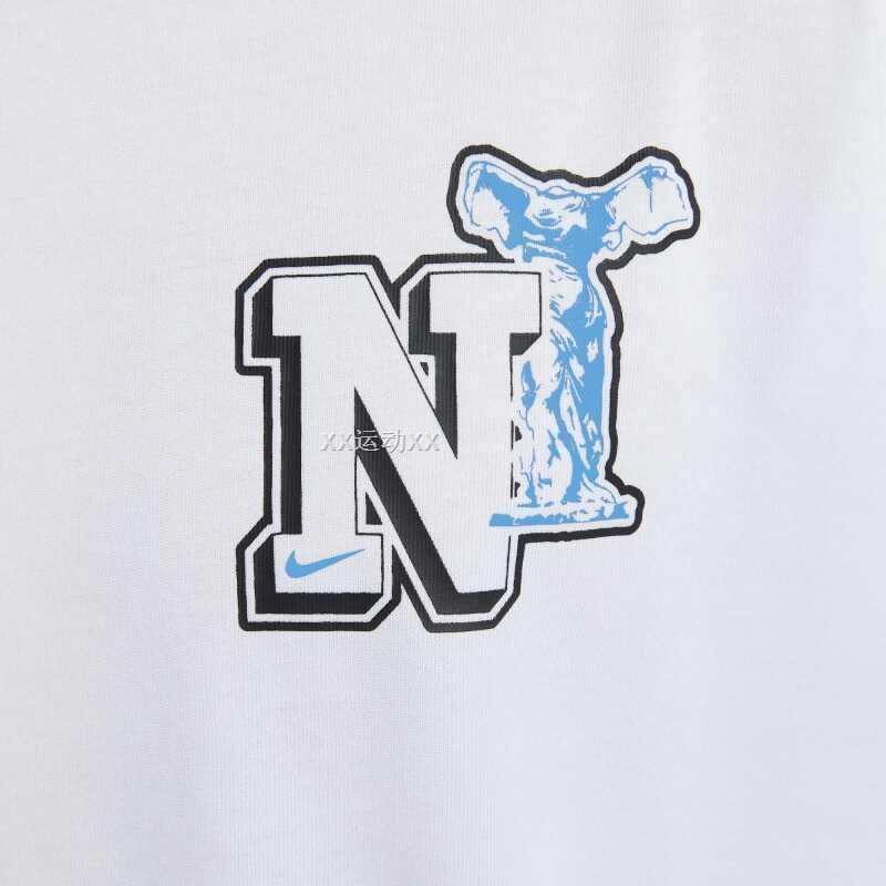 Nike Round Neck Sports Breathable Casual Long Sleeve T-Shirt Men Tops White HJ3306-100