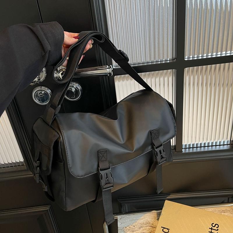 New Niche Messenger Bag Unisex Women's Bag Travel Bag One Shoulder Crossbody Versatile Large Capacity Simple Fashion