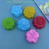 5 BUC Bucată Matriță Silicon Flori pentru Lumânări DIY Manuală 3D Trandafir Săpun Ghips Rășină Matriță Instrument Copt Tort Decorațiuni Bucătărie Petrecere Materiale