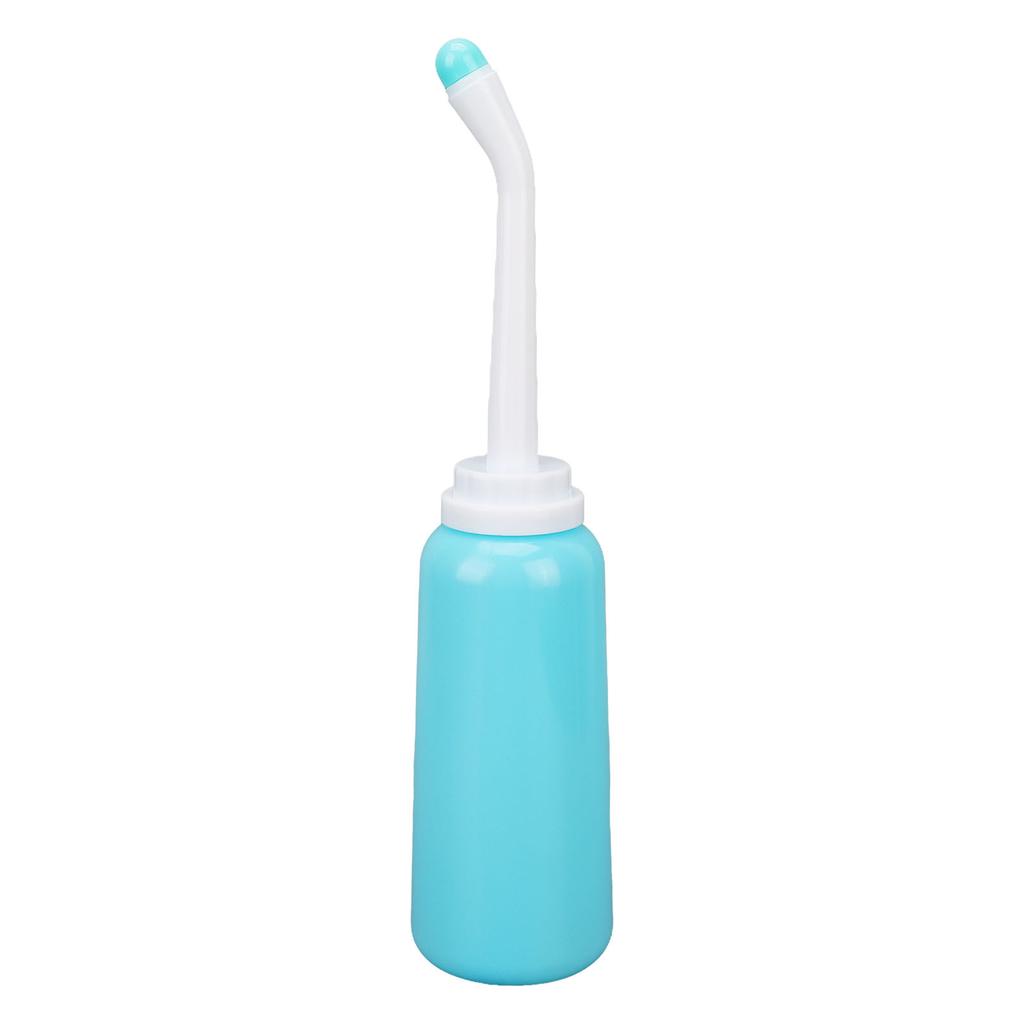 500ml Portable Bidet Safe Ergonomic High Rebound Leak Proof Bidet Bottle Sprayer with Dual Nozzles