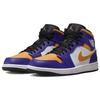 Air Jordan 1 Mid Lakers Męskie Sneakersy Fioletowy Dark-Concord Taxi DQ8426-517