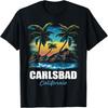 Retro Carlsbad California Sunset Vintage Vacation Souvenir T-Shirt