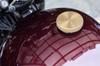Motone Tank Cap T100 T120 Street Twin Street Scrambler Harley Sportster Dyna Iron Brass Satin Finish NXS011