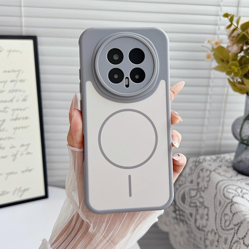 For Magsafe Original Frosted PC Magnetic Case For Honor 500 Magic 8 Pro Heat Dissipation Wireless Charge Non-Slip Bumper Cover