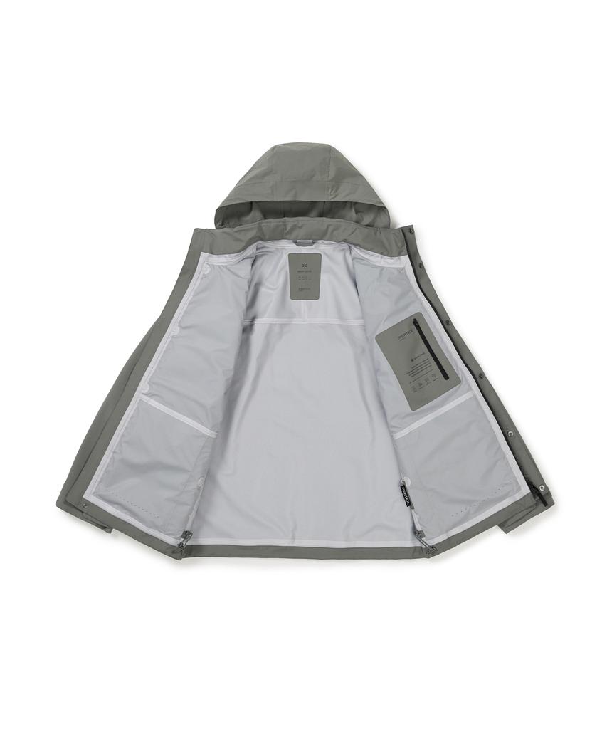 Snowpeak Apparel 3L Pertex Utility Waterproof Jacket (S25Zmpjk08) Dark Gray