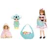Licca-chan Dress LW-23 Triplet Babies Sling & Swaddle Set