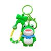 Cartoon Aufführender Frosch Puppe Schlüsselanhänger Anhänger Kreatives Paar Auto Schultasche Schlüsselanhänger Anhänger Kleines Geschenk
