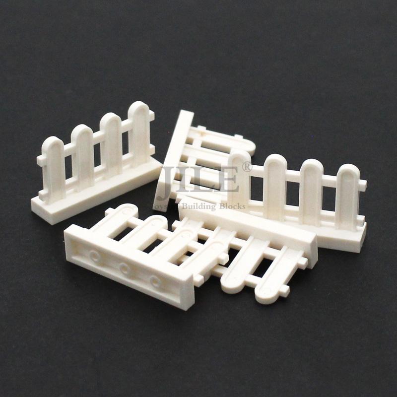 

10pcs Moc 33303 Fence 1x4x2 Paled Picket Building Blocks Bricks DIY Compatible City Unit Street View Assembles Particles Toys