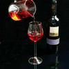 Vestavěná žraločí sklenice na víno Nový design Pohár na sklenici na whisky Večeře Ozdobte ručně vyráběný křišťál Pro párty flétny Sklenice