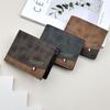 Men's Cross-Border Multi-Card Slot Leather Wallet with Coin Purse - Youth Style, High-End Design.