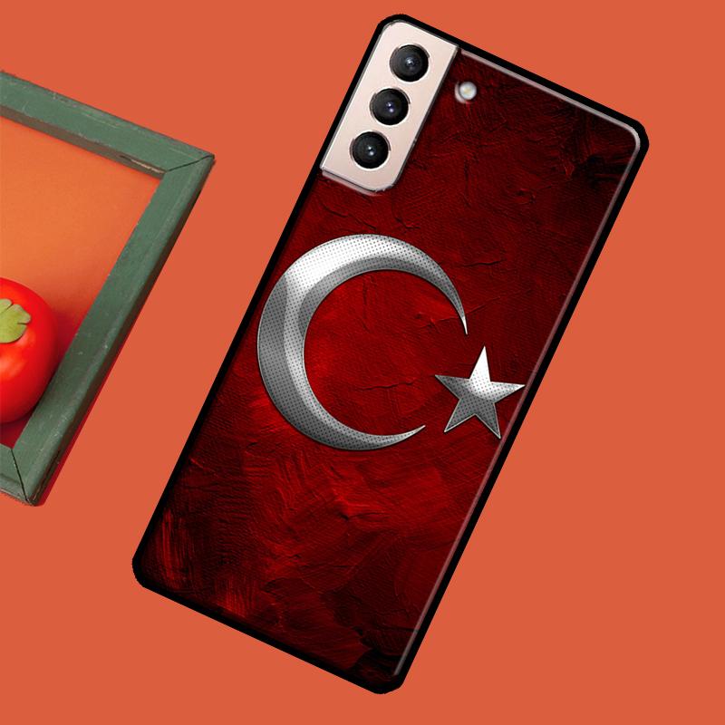 Turkey Turkish Flag Soft Case For Samsung Galaxy S23 S22 S21 Ultra Note 20 Note 10 S8 S9 S10 Plus S20 FE Cover