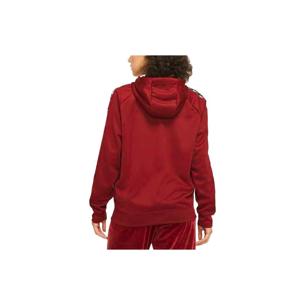 Nike Loose Casual Zip Hooded Long Sleeve Jacket Women Jackets Red BV3448-677