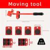 1 Set Make Moving Heavy Objects, Easier With This Universal Sliding Wheel, Perfect For Furniture, Beds, And Cabinets