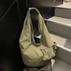 Japanese-style Casual Large-capacity Nyl Tote Bag, Lazy Style Versatile Crossbody Bag, Student Shoulder Bag for Class