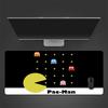 Pac‑Man Poster Mouse Pad, Large Gaming Desk Mat, Non-slip XXL Mousepad for Laptop & Tablet, Mini PC Playmat with Stitched Edges