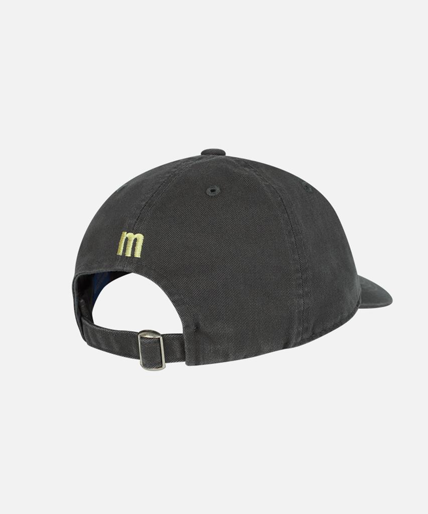 Maenhatanlekojeu Mr M Classic Logo Cap - Charcoal