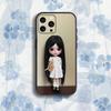 Fashion d-doll B-Blythe Phone Case For iPhone 17,16,15,14,13,12,Pro,Max,Plus,E,SE4,Air,Mini Black Soft Box