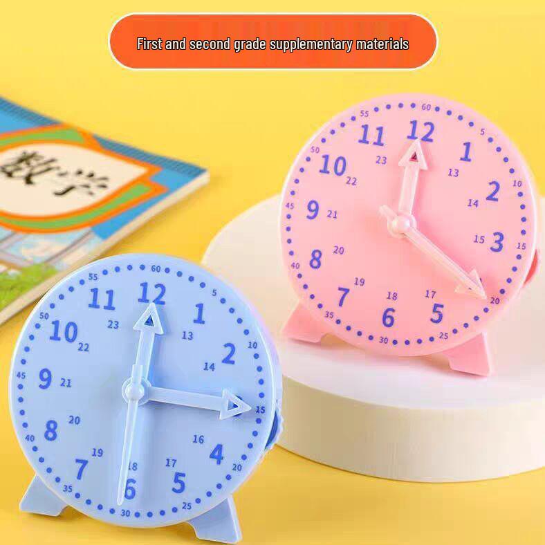 Kids' Educational Clock - Elementary School Teaching Tool for Learning Time
