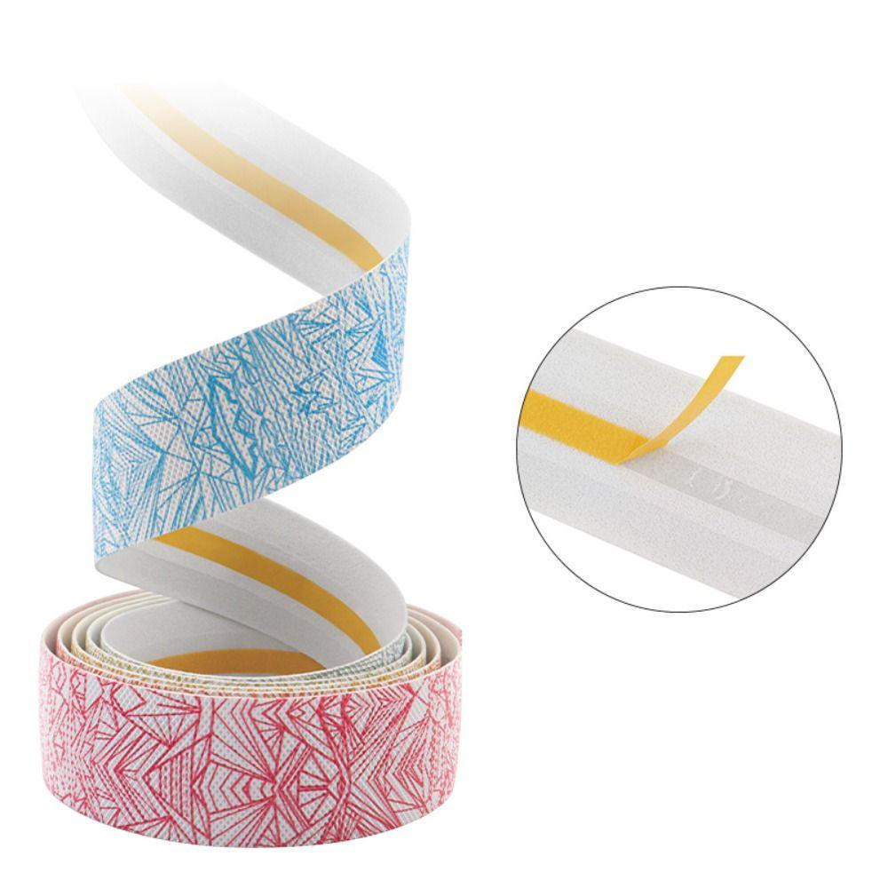 Two Rolls with Handle Blocking Cycling Handlebar Tape Gradient Color Wrap Handle Tape MTB