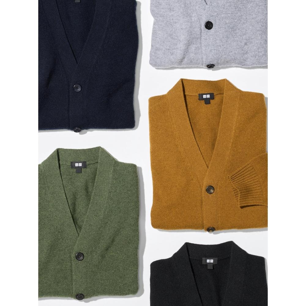 Uniqlo Lamb V Neck Cardigan