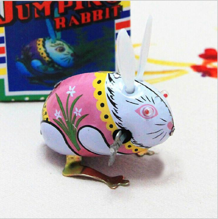 Colorful Vintage Metal Jumping Frog Toy For Kids Ideal For Imaginative Play