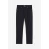H M sliM Fit Cotton Twill Pants Navy Blue