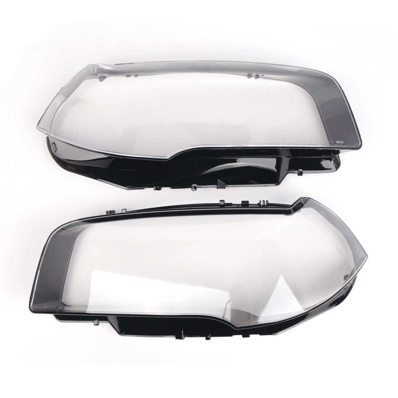 Car Headlight Lens Cover For BMW X3 E83 2006-2010 Clear Headlamp Cover Transparent Lampshade Head Lamp Shell Left Right
