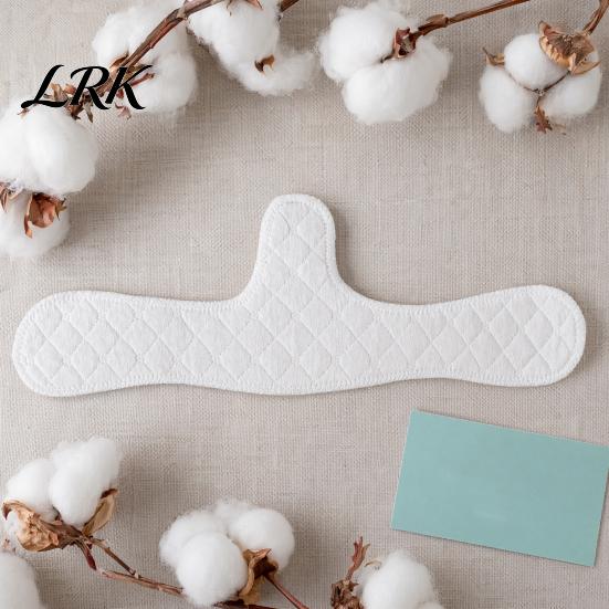 Cotton Sweat Pads 1/5/10Pcs Bra Liner for Absorption, Washable Under-Breast Absorbing Pads, Reusable Moisture Absorber Boob Pad, Women Sweating