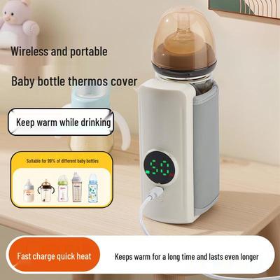 Adjustable Multi-Gear Smart Baby Bottle Warmer with Insulated Sleeve