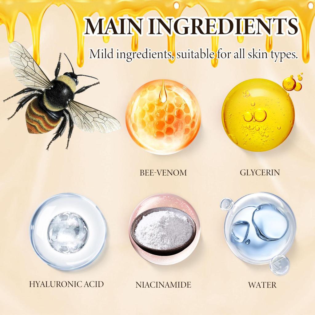 30g Bee Venom Face Care Cream Firming Cream Moisturizing Face Cream Anti-aging Soothing Treatment Nourishing Facial Repair Cream