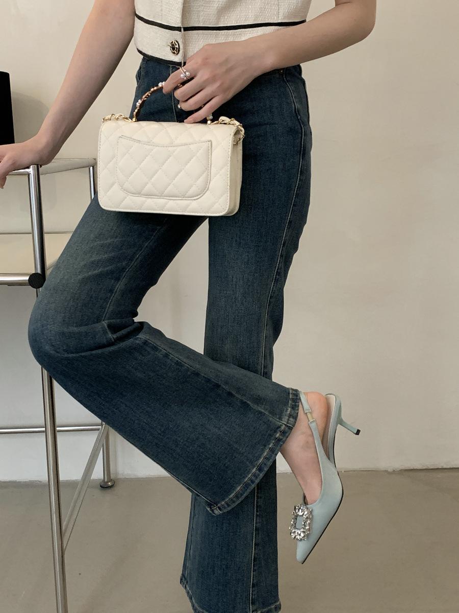 

Туфли-стилеты Темперамент Социалитка Черные Босоножки с закрытой пяткой Сказочные туфли Остроносые Одинарные туфли 39 зелёный