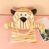 Hand puppet toy animal gloves mouth action plush doll
