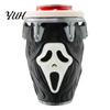 Multipurpose Halloween Decor 3D Printed Scream Can Cup Holder, Ghost Face Drink Creative Gift Holder Figurine, Spooky Desktop Ornament for Holiday