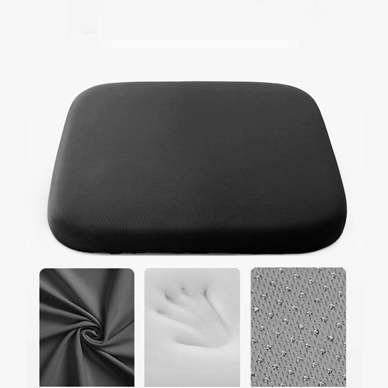 Ergonomic Memory Cotton Ofice Student Seat Cushion Hemohoid Seat Cushion Chair Cushion Car Seat Cushion Extension 34x24x3.5cm