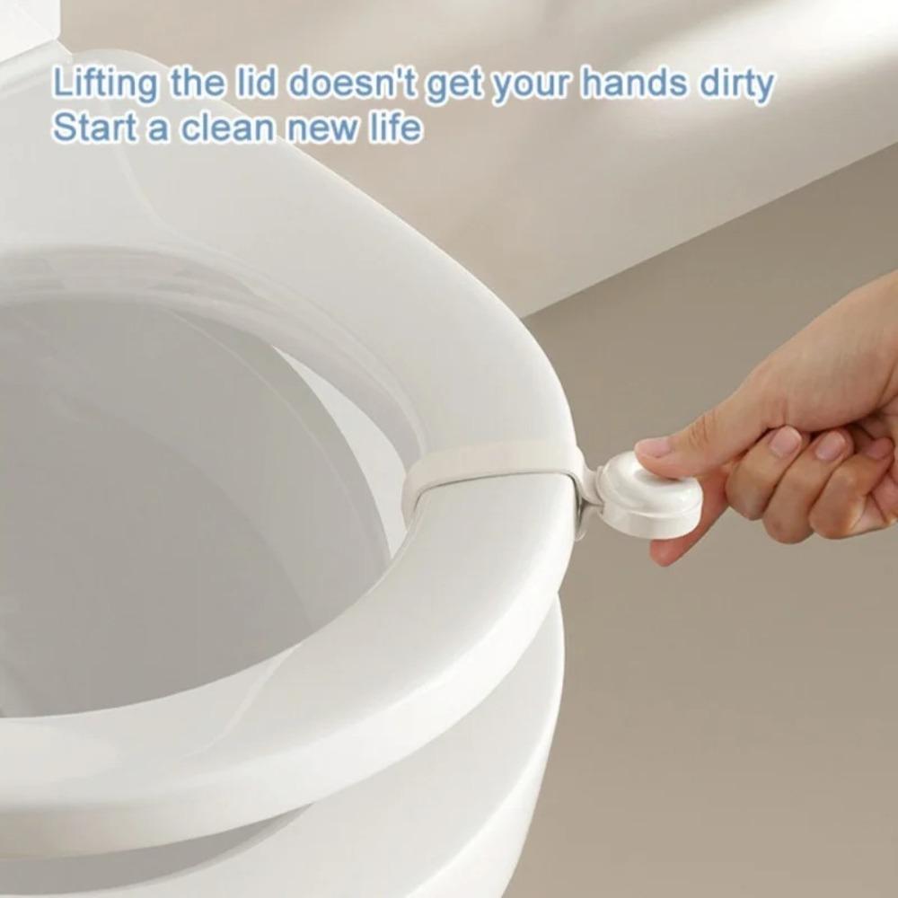 Touch Free Toilet Lid Lifter Handle Durable Closestool Holder  WC Accessories
