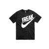 Giannis Dri-Fit Freak Tričko s krátkým rukávem a velkým logem s kulatým výstřihem Pánské topy Černé BV8265-010
